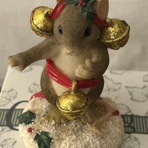 Fitz & Floyd Charming Tails Christmas Figurine